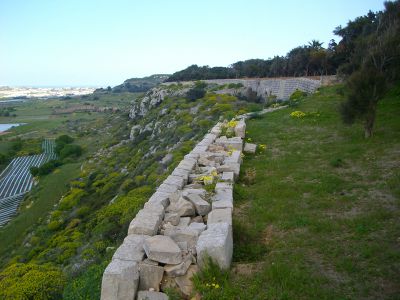 Victoria Lines Malta fort mosta walking route